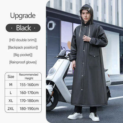 Lionel – Long Manteau Imperméable pour Hommes