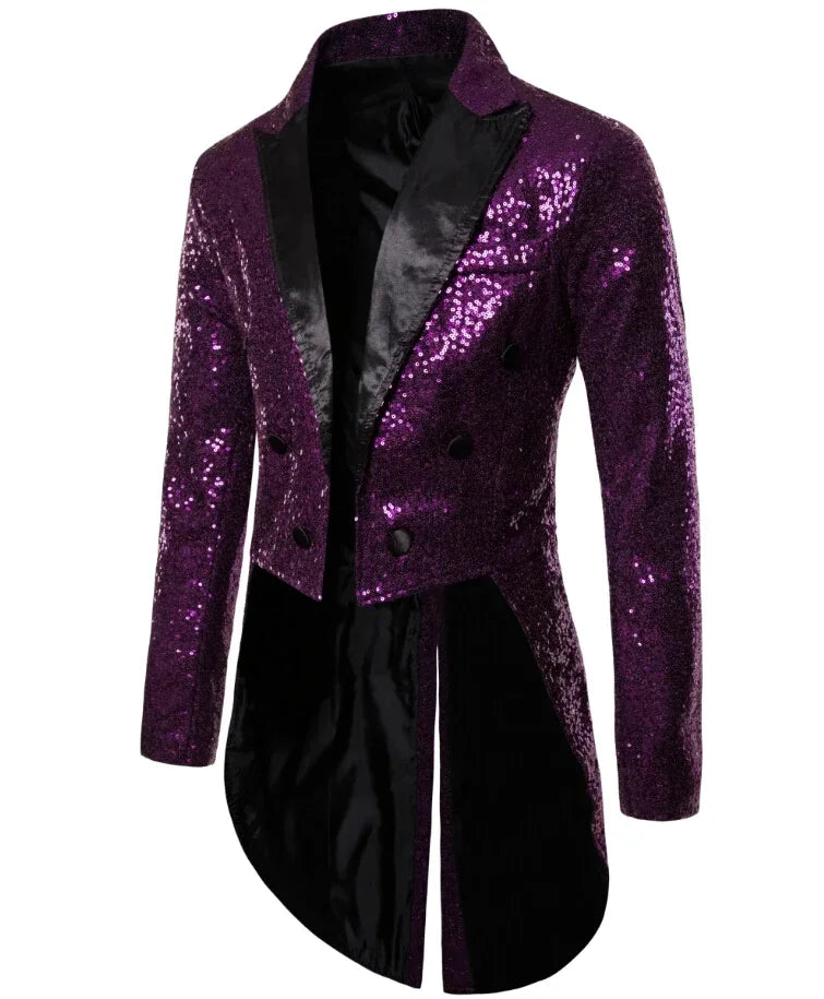Clifford – Frack à Paillettes pour Hommes pour Occasions Spéciales