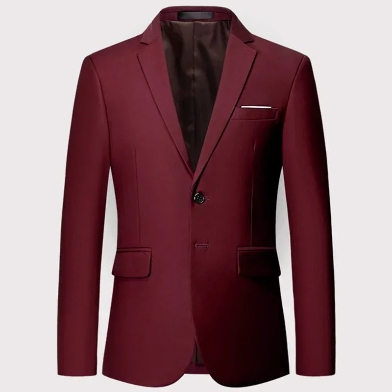 Reginald – Blazer Slim-Fit en Couleurs Élégantes