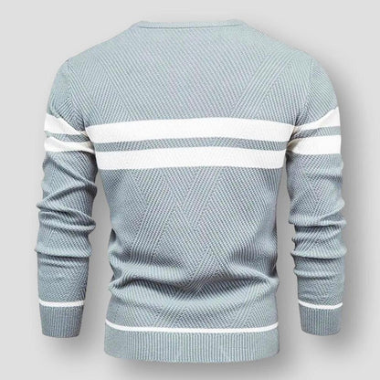 Wendy – Pull Rayé Tricoté