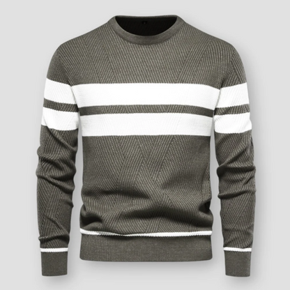 Wendy – Pull Rayé Tricoté