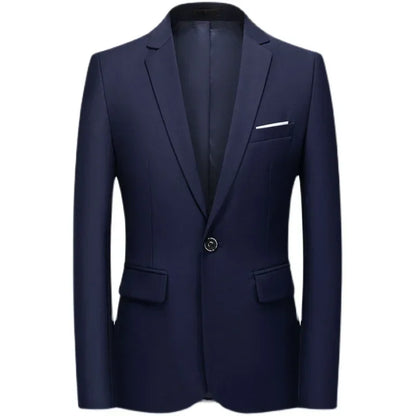 Reginald – Blazer Slim-Fit en Couleurs Élégantes