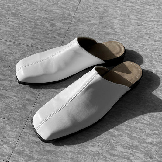 Patrick – Chaussons à Bout Carré pour Homme Confortables pour l'Extérieur