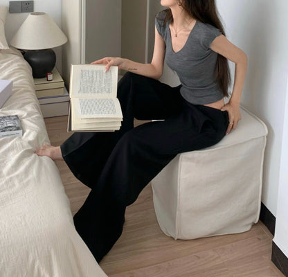 Sophia – Pantalon Costume Taille Basse Femme