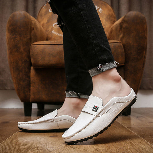 Neville – Mocassins Hommes Fermés Sans Talon en Cuir Vegan