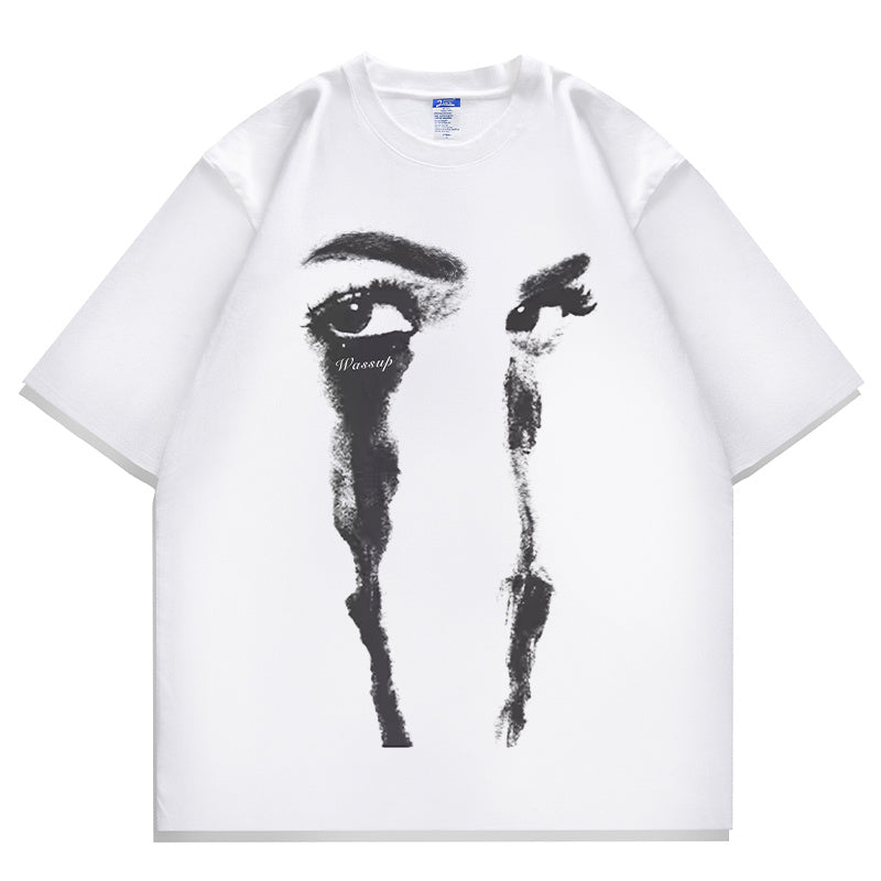Clive – T-shirt vintage ample en coton pour garçons