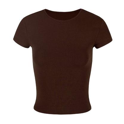 Juliet – T-shirt à manches courtes ajusté d'été
