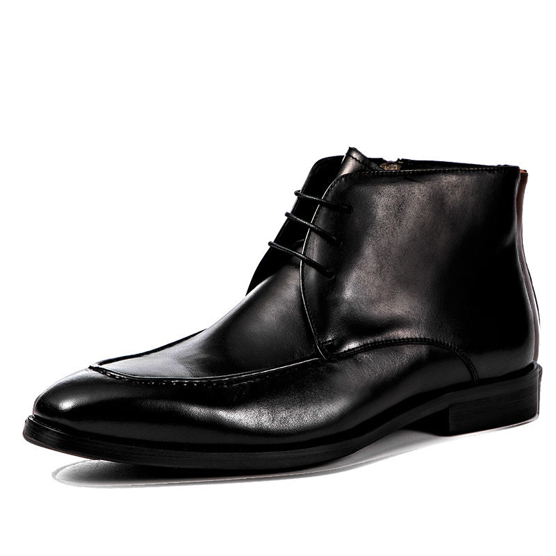 Marc – Bottes Hautes en Cuir Vegan pour Hommes