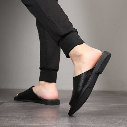 Ronald – Sandales Décontractées en Cuir Vegan pour Hommes