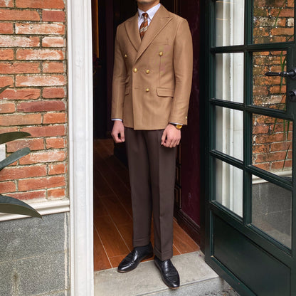 Douglas – Veste Blazer Britannique à Double Rangée pour Hommes