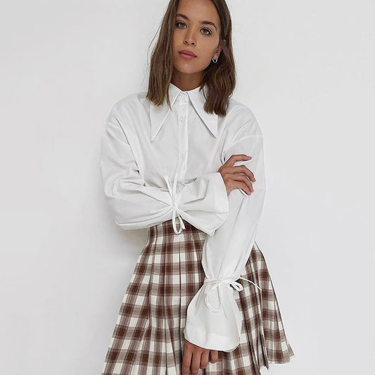 Lisa – Blouse Blanche Décontractée