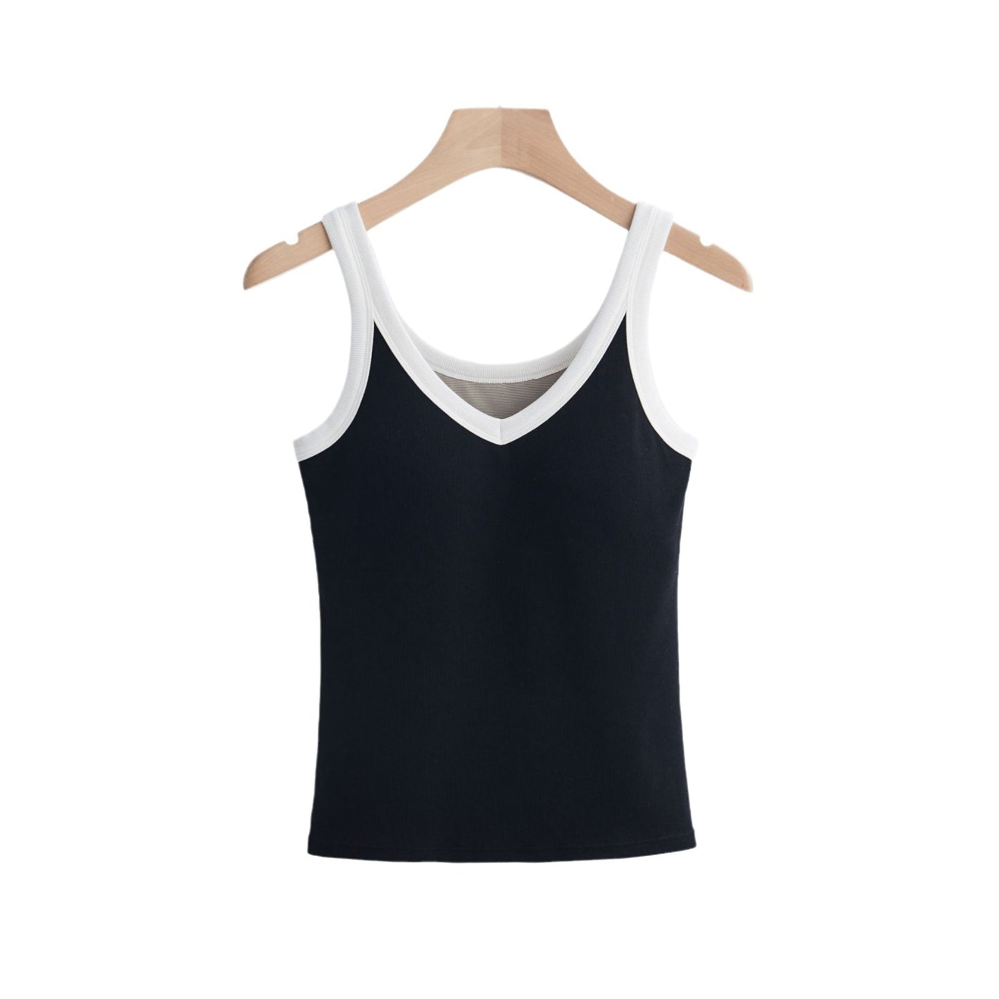 Joan – Gilet Matelassé en Coton à Bretelles