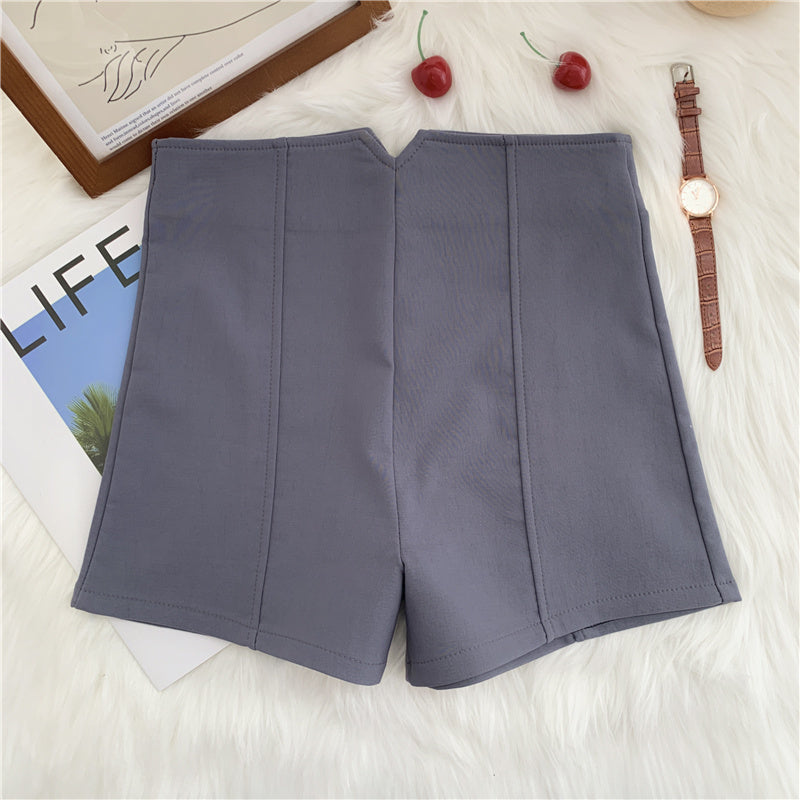 Natasha – Shorts Évasés à Taille Haute pour Femmes