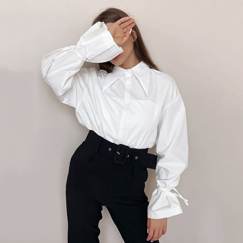 Lisa – Blouse Blanche Décontractée