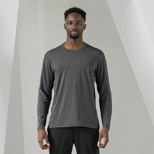 Liam – T-shirt de sport à manches longues à séchage rapide pour homme en automne et hiver