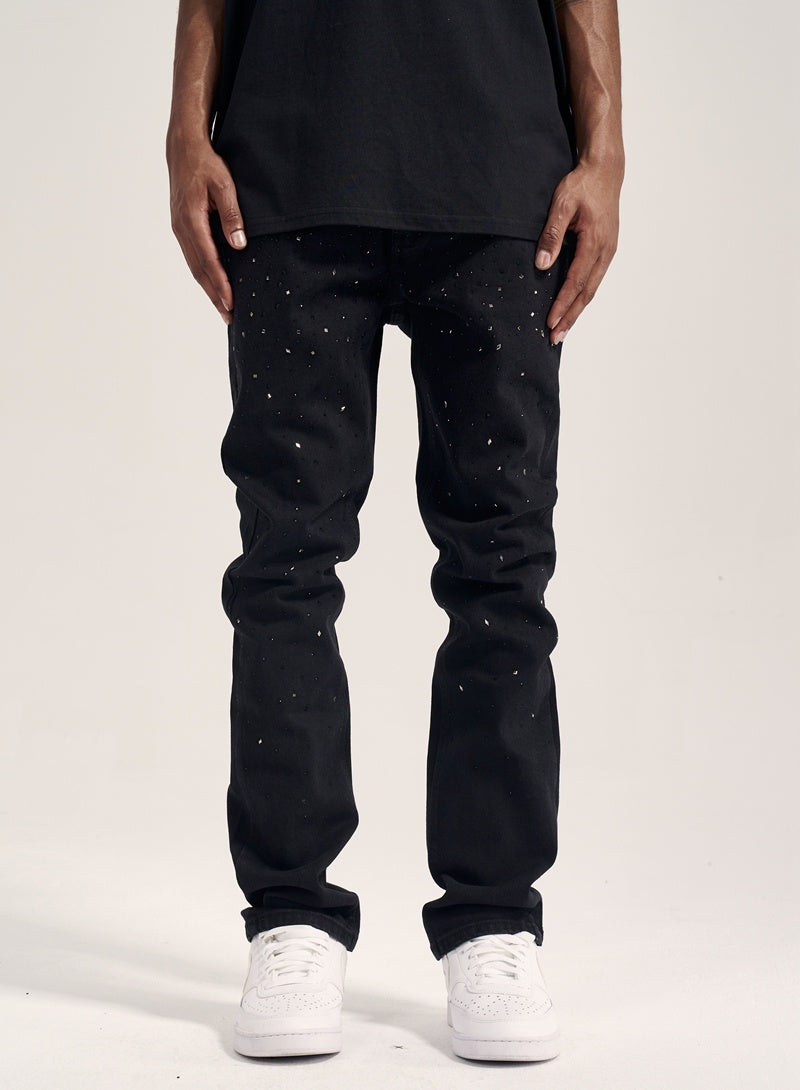 Jacob – Jean Noir Pur Stretch Ajusté