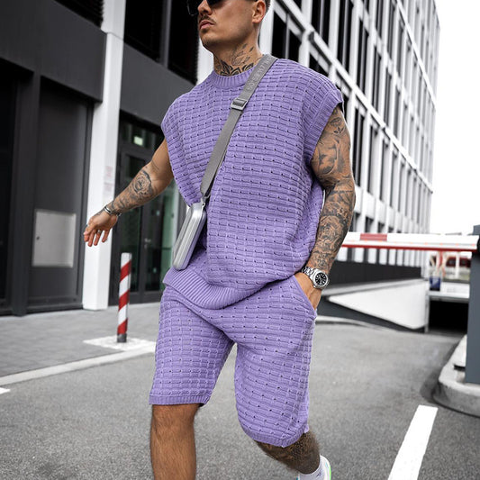 Ricky – Ensemble Chemise et Short Décontracté