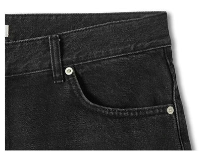 Russell – Jeans Droits Rétro Lavés Style Américain