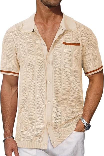 Sydney – Veste Cardigan D'été Respirante et Légère pour Homme