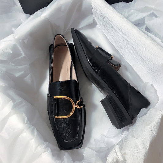 Ann – Mocassins plats deux-en-un en cuir vegan