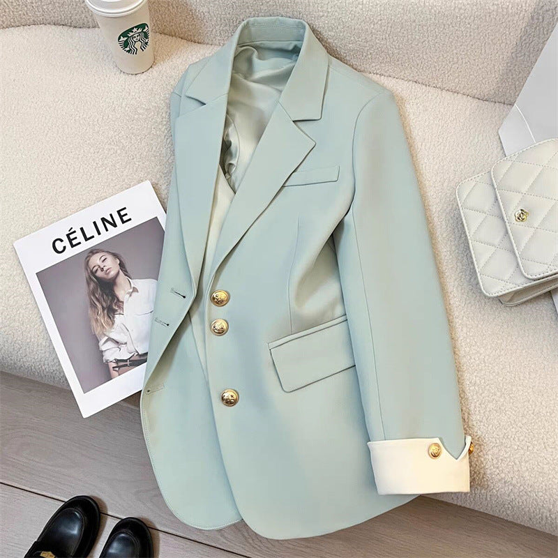 Jamie – Manteau de mode multicolore pour le printemps et l'automne