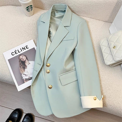 Jamie – Manteau de mode multicolore pour le printemps et l'automne