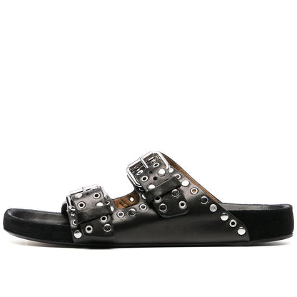 Jessica – Sandales à Boucle et Rivets