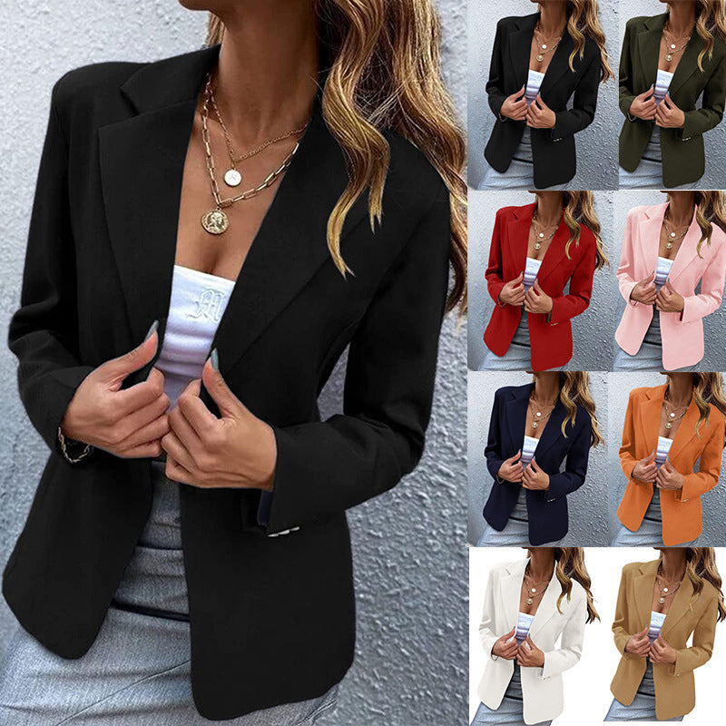Joe – Manteau de costume à manches longues avec un bouton
