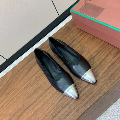 Julie – Mocassins Rétro à Semelle Plate
