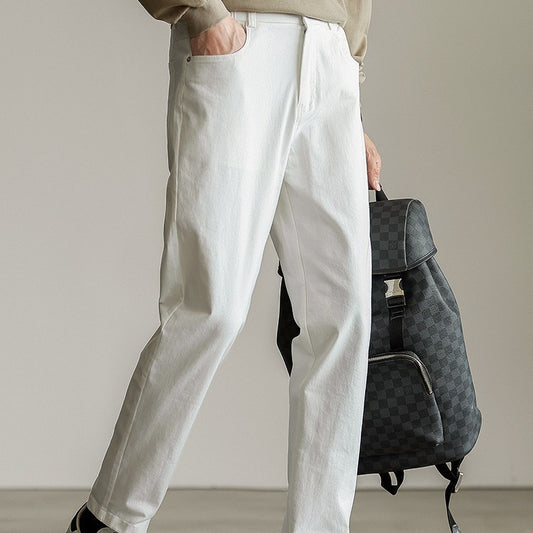 Malcolm – Jeans Élastiques de Style Américain