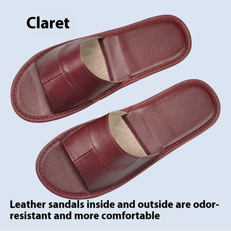 Leanne – Sandales en cuir vegan antidérapantes