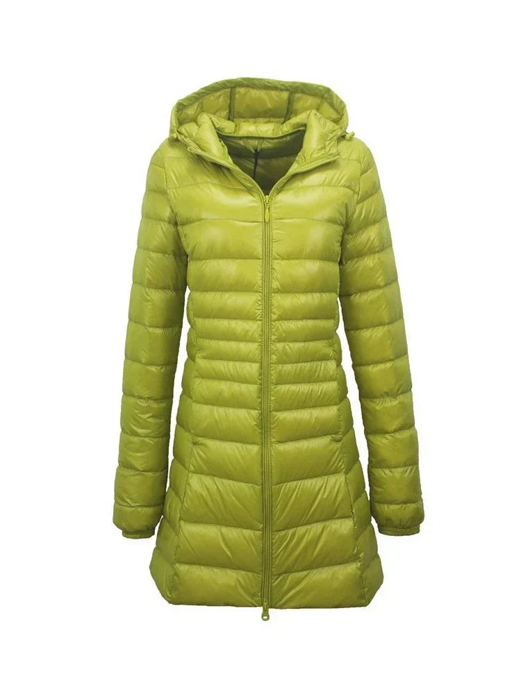 Sue – Manteau d'hiver long et matelassé pour femme