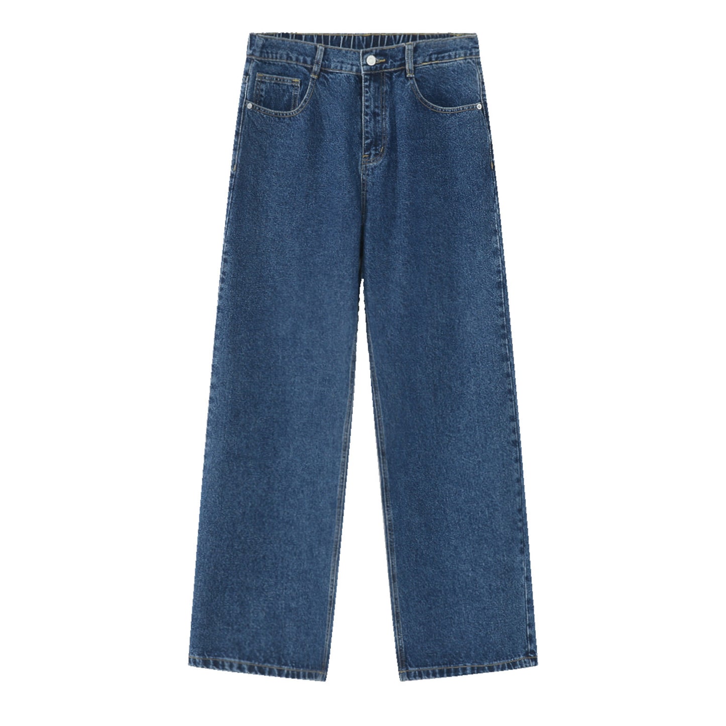 Gordon – Jeans Droits Taille Élastique Style Décontracté
