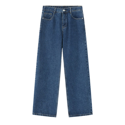 Gordon – Jeans Droits Taille Élastique Style Décontracté