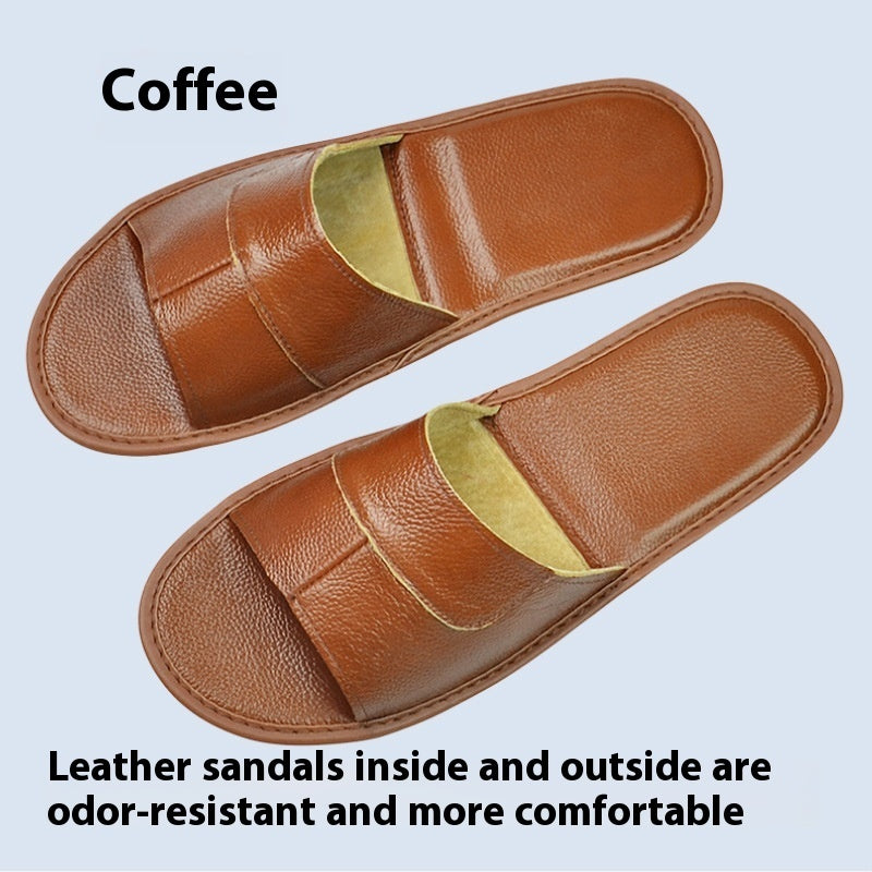 Leanne – Sandales en cuir vegan antidérapantes
