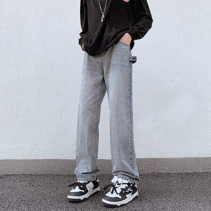 Rowan – Pantalon Droit à Cordon Décontracté pour Hommes