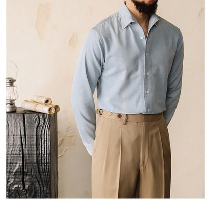 Stan – Chemise Unie Sans Repassage