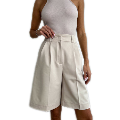 Denise – Shorts Droits Cinq Points Amples