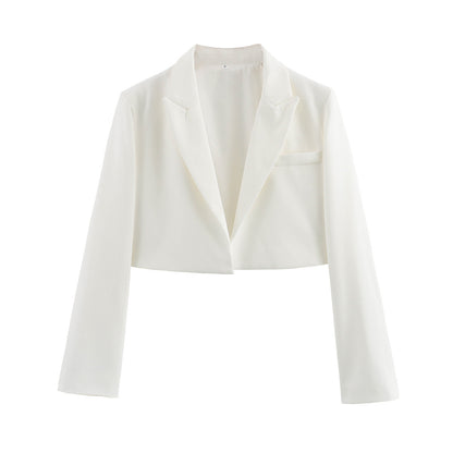 Sean – Veste de costume courte slim sans boucle