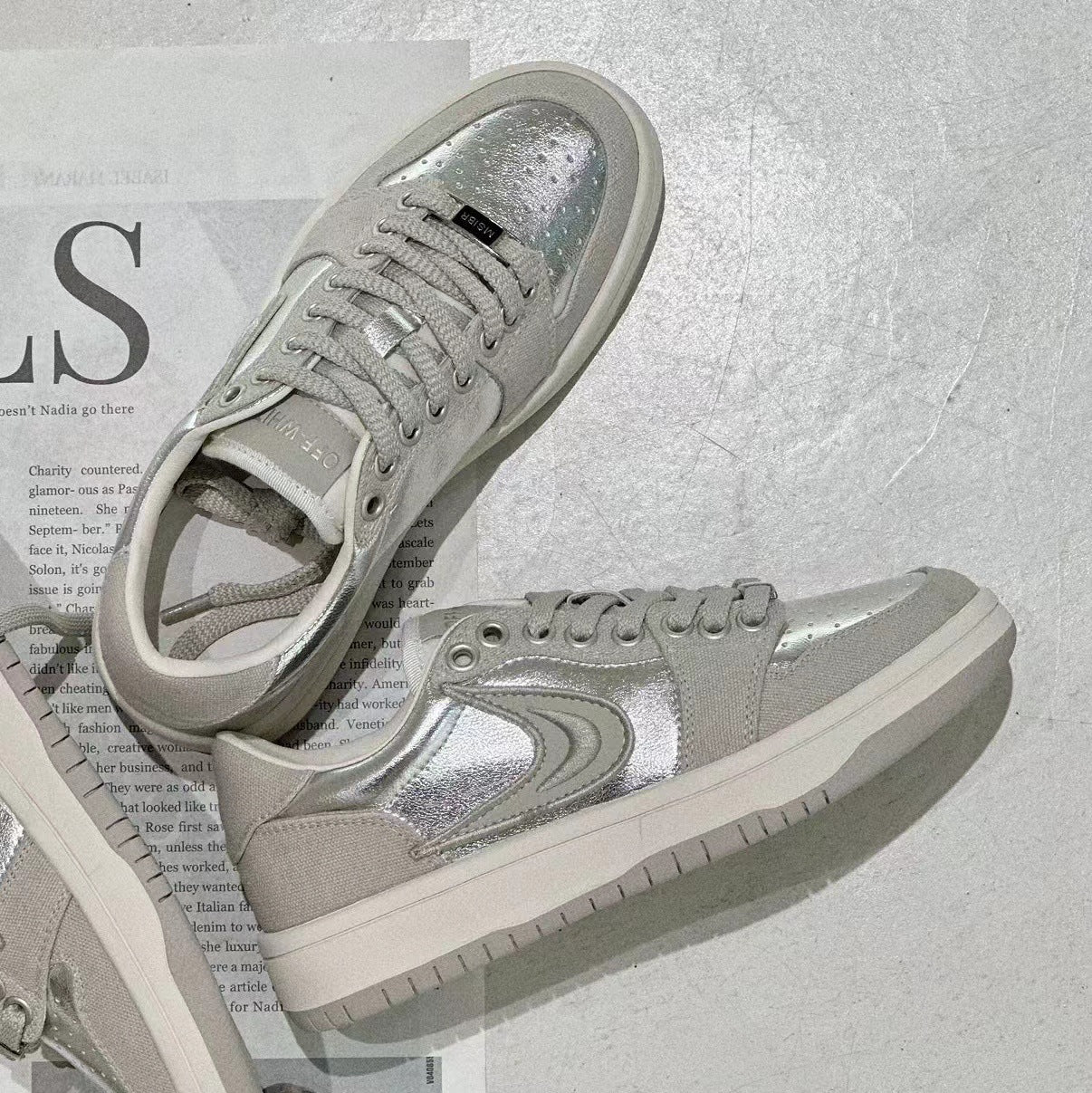 Angela – Chaussures de Sport Plates et Respirantes