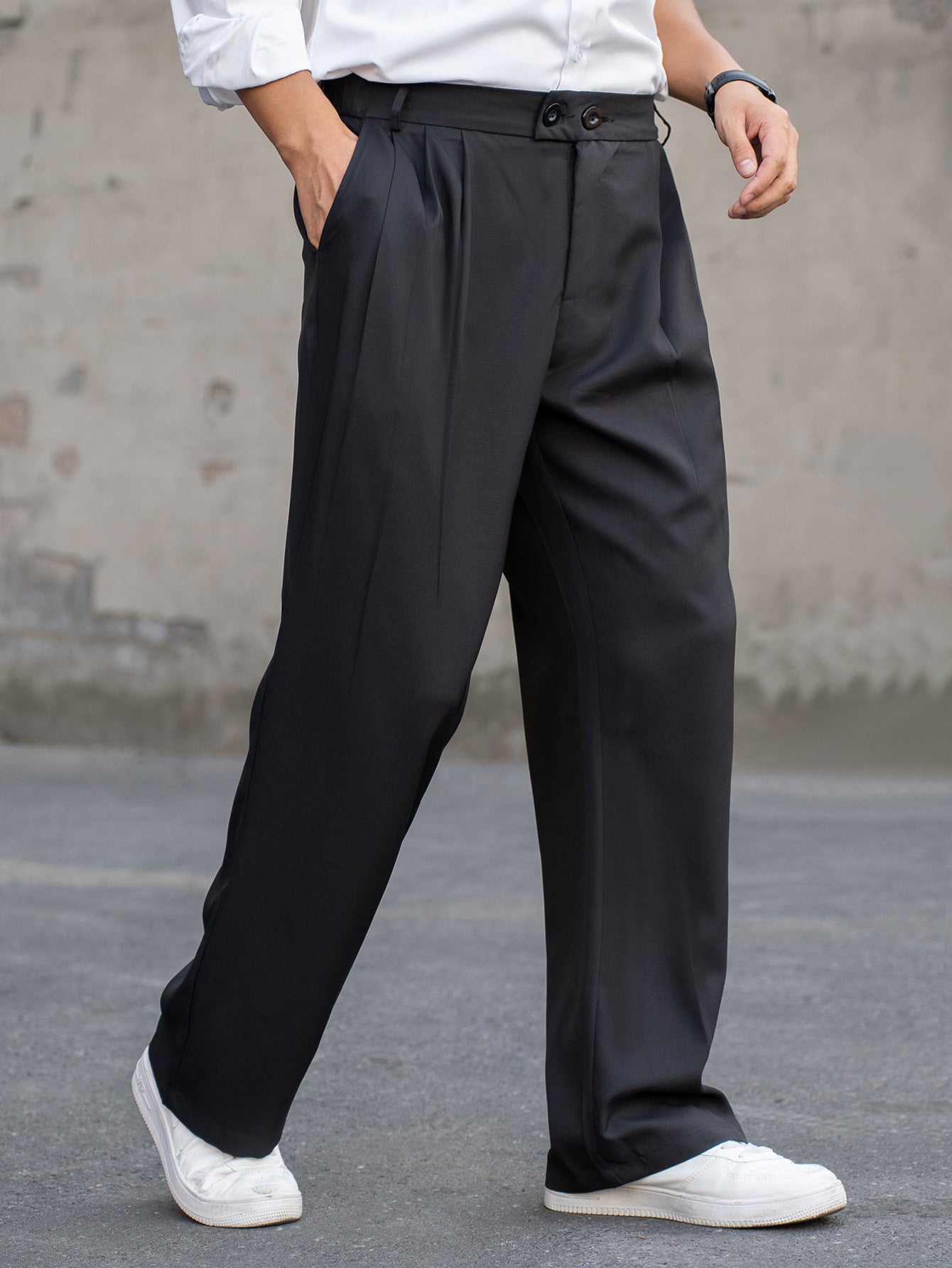 Conrad – Pantalon Décontracté Ample et Tendance