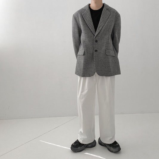 Louis – Manteau rétro en laine décontracté pour hommes