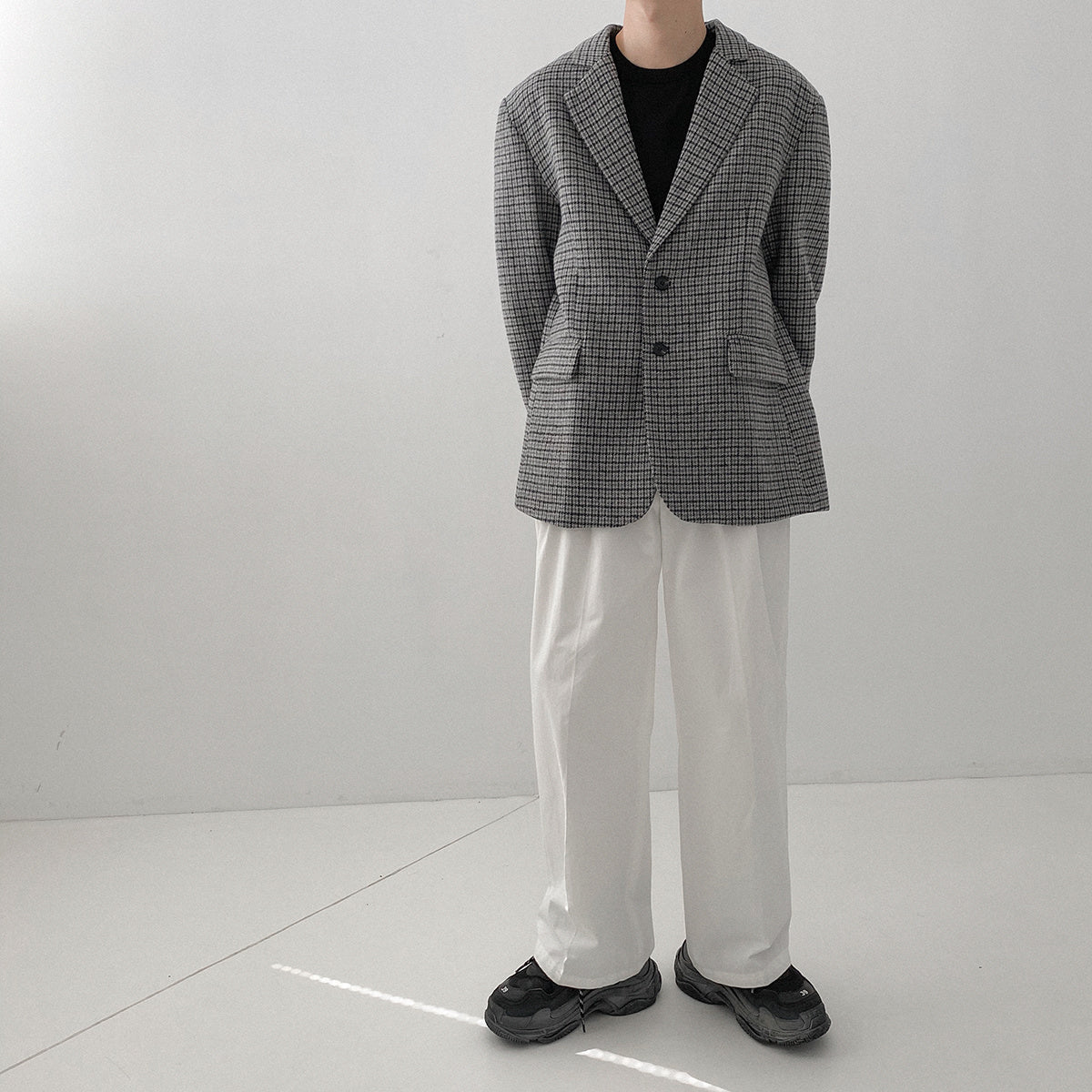 Louis – Manteau rétro en laine décontracté pour hommes