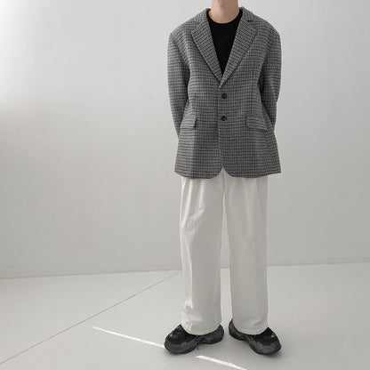 Louis – Manteau rétro en laine décontracté pour hommes