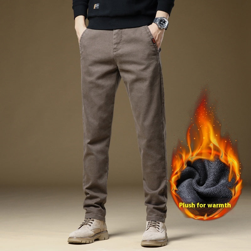 Grant – Pantalon d'Hiver Doublé en Laine Polaire pour Homme
