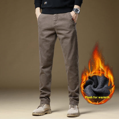 Grant – Pantalon d'Hiver Doublé en Laine Polaire pour Homme