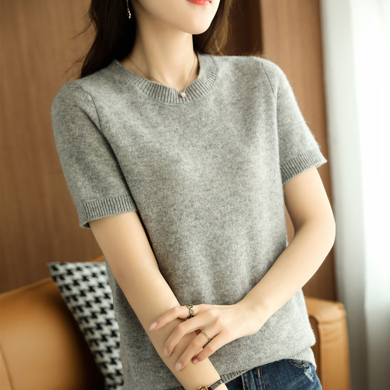 Emily – Pull Slim à Col Rond