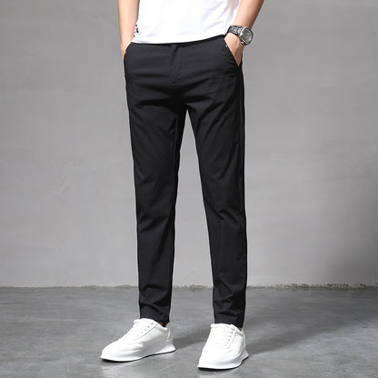 Ricky – Pantalon Droit Slim Légèrement Élastique
