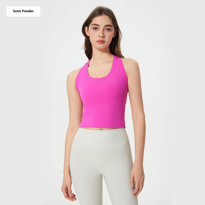 Angela – Débardeur de Sport Court pour Fitness