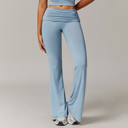Sandra – Pantalon Évasé Polyvalent et Stylé